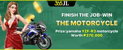 Ultimate Motorcycle Jackpot Race promotion banner